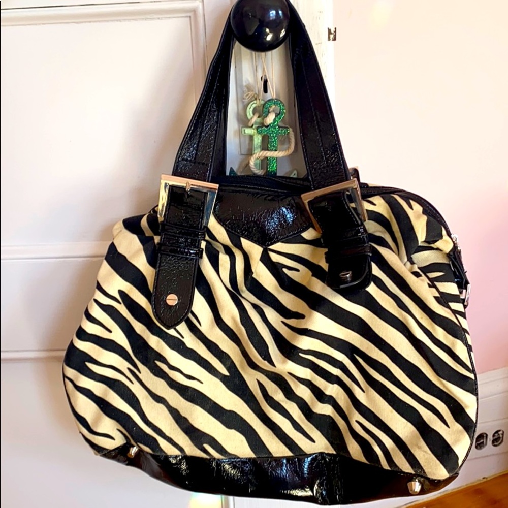 Steve Madden zebra bag